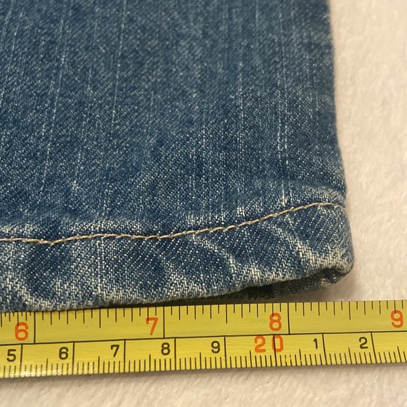 NWT Tommy Hilfiger Size 8L Boyfriend Low Rise Easy Fit Blue Jeans - Picture 9 of 13